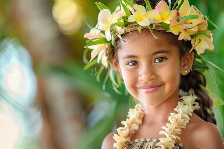 girl in Hawaii