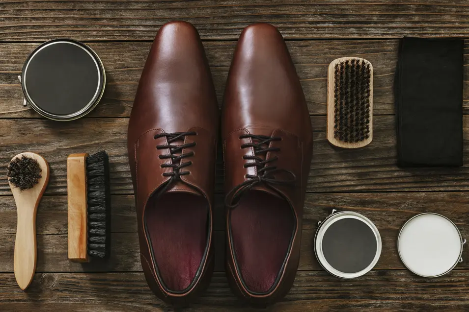 shoes and polish