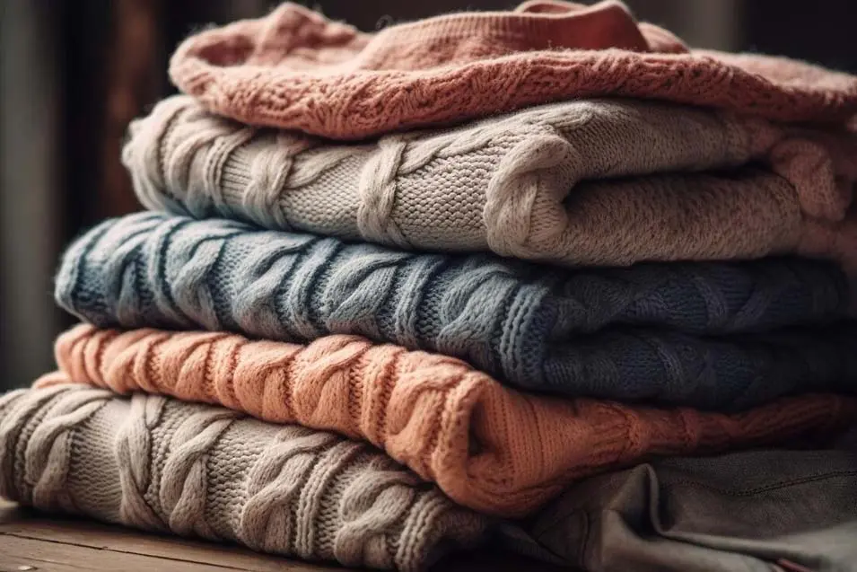 pile of sweaters