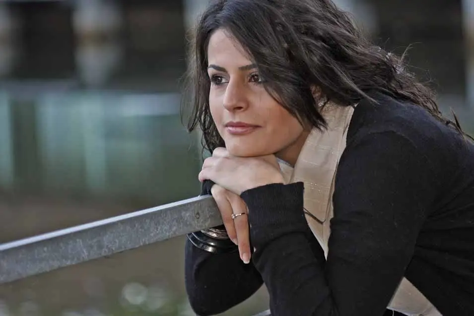 woman in thought