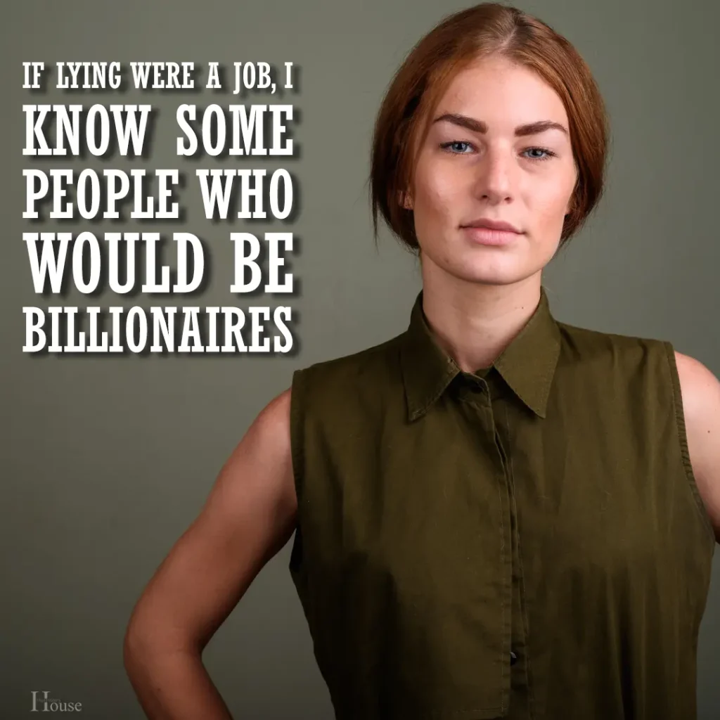 woman in green shirt